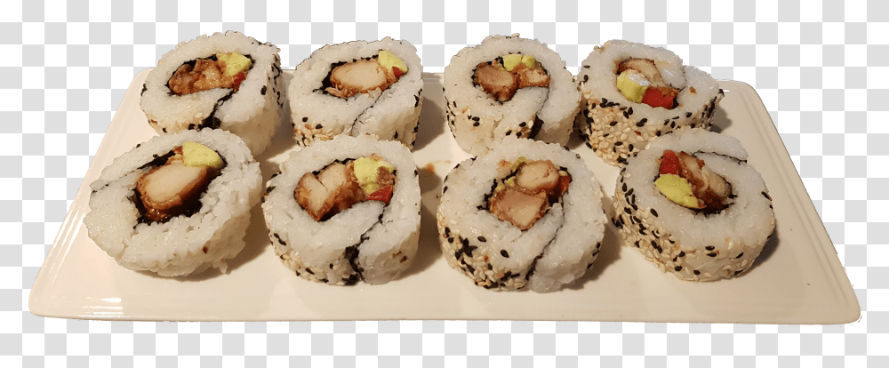 Crispy Chicken Californian Sushi Roll Dynamite Roll Transparent Png
