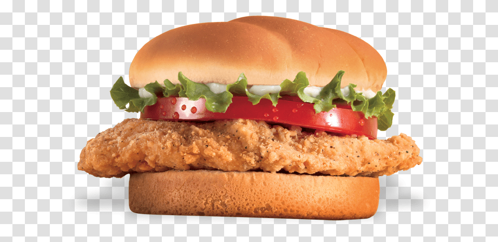Crispy Chicken Sandwich Dq, Burger, Food Transparent Png