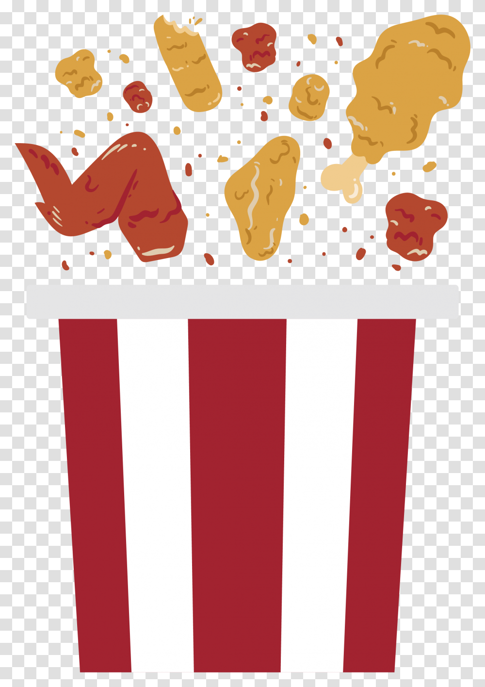 Crispy Fried Chicken Junk Food Frying, Sweets, Confectionery, Dessert, Ketchup Transparent Png