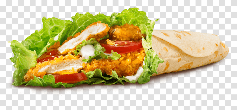 Crispy Wrap Burger King, Food, Taco, Lettuce, Vegetable Transparent Png