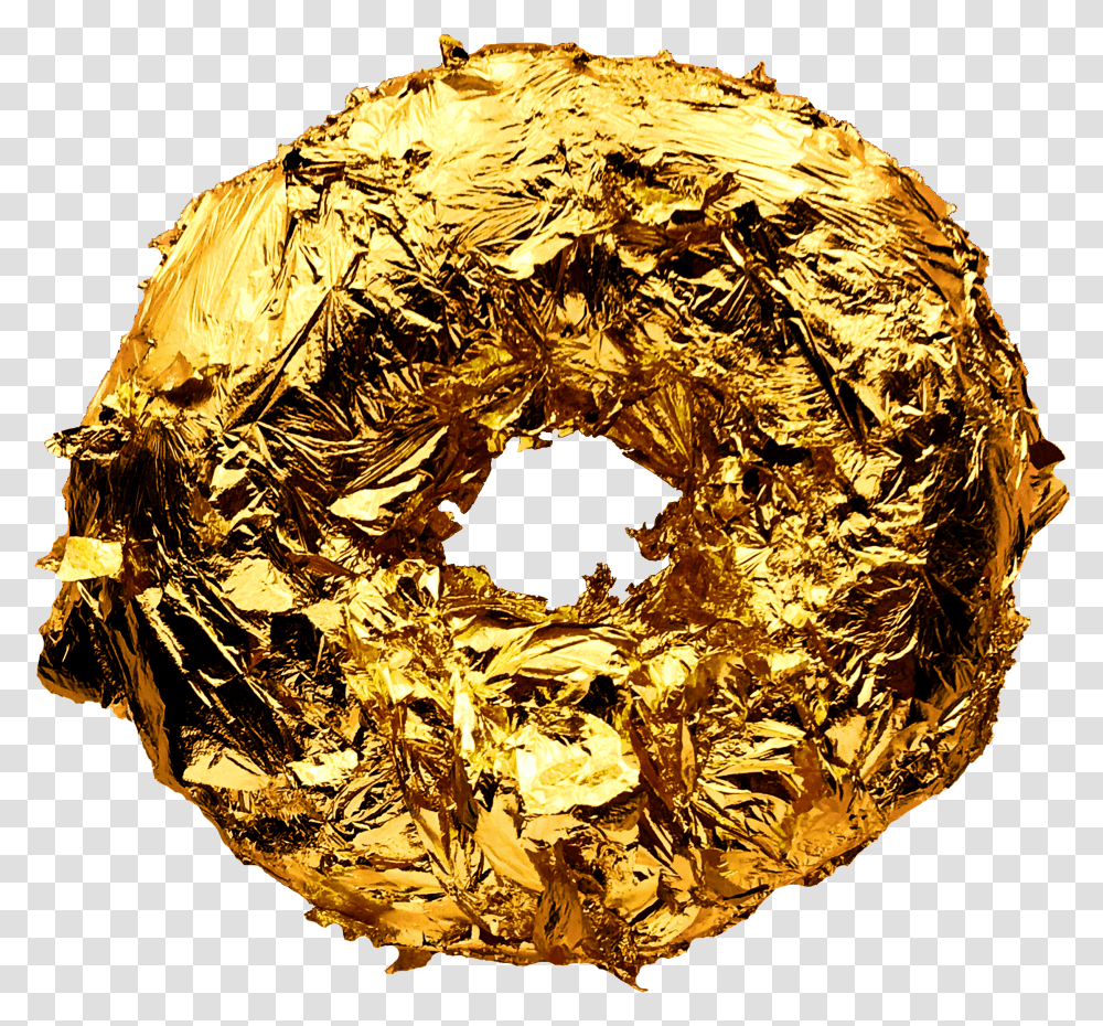 Cristal Champagne Infused 24karat Gold Doughnut Released In 24 Karat Gold Donuts Transparent Png