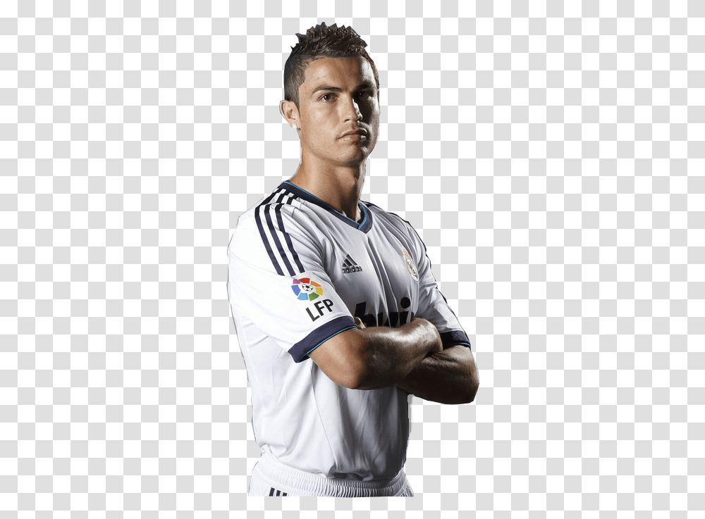Cristiano Ronaldo Clipart Vector Cristiano Ronaldo, Person, Helmet, Athlete Transparent Png