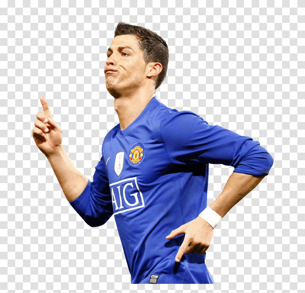 Cristiano Ronaldo, Person, Shirt, Sleeve Transparent Png