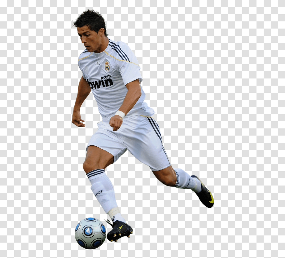 Cristiano Ronaldo Corriendo, Soccer Ball, Football, Team Sport Transparent Png