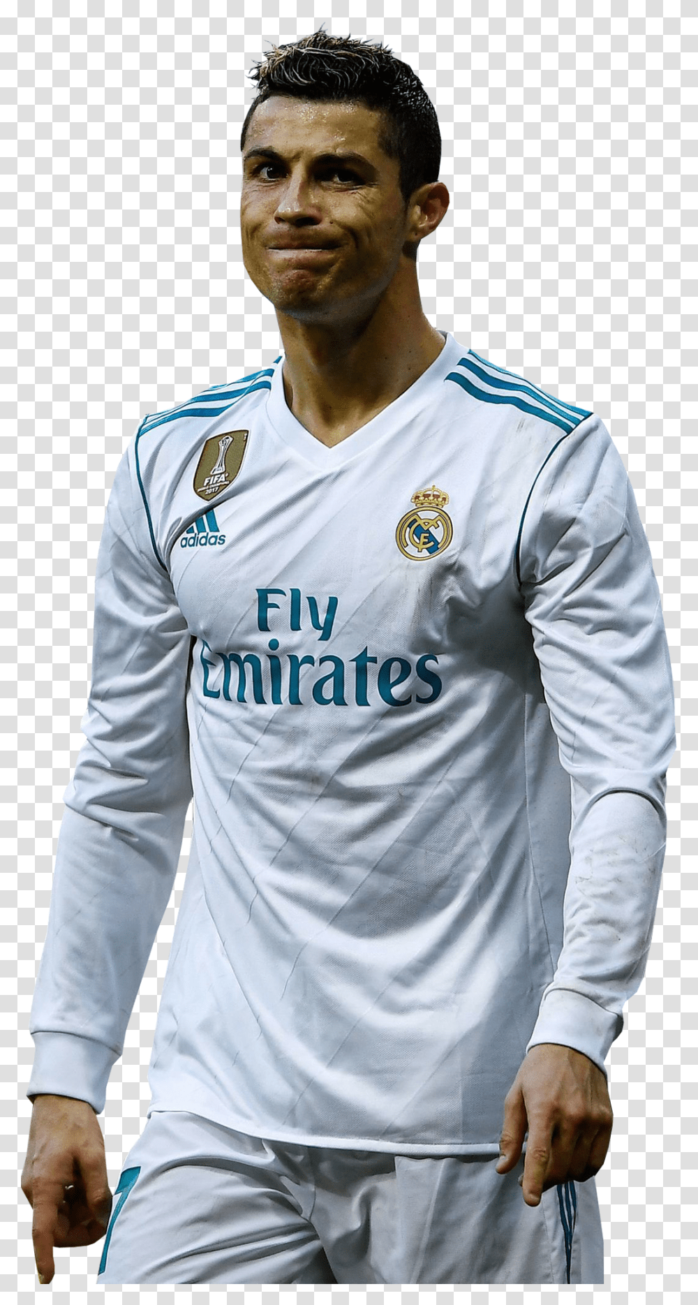 Cristiano Ronaldo Cr7 2018 Football Clipart Image Ronaldo Cristiano Frisur 2017, Sleeve, Long Sleeve, Shirt Transparent Png
