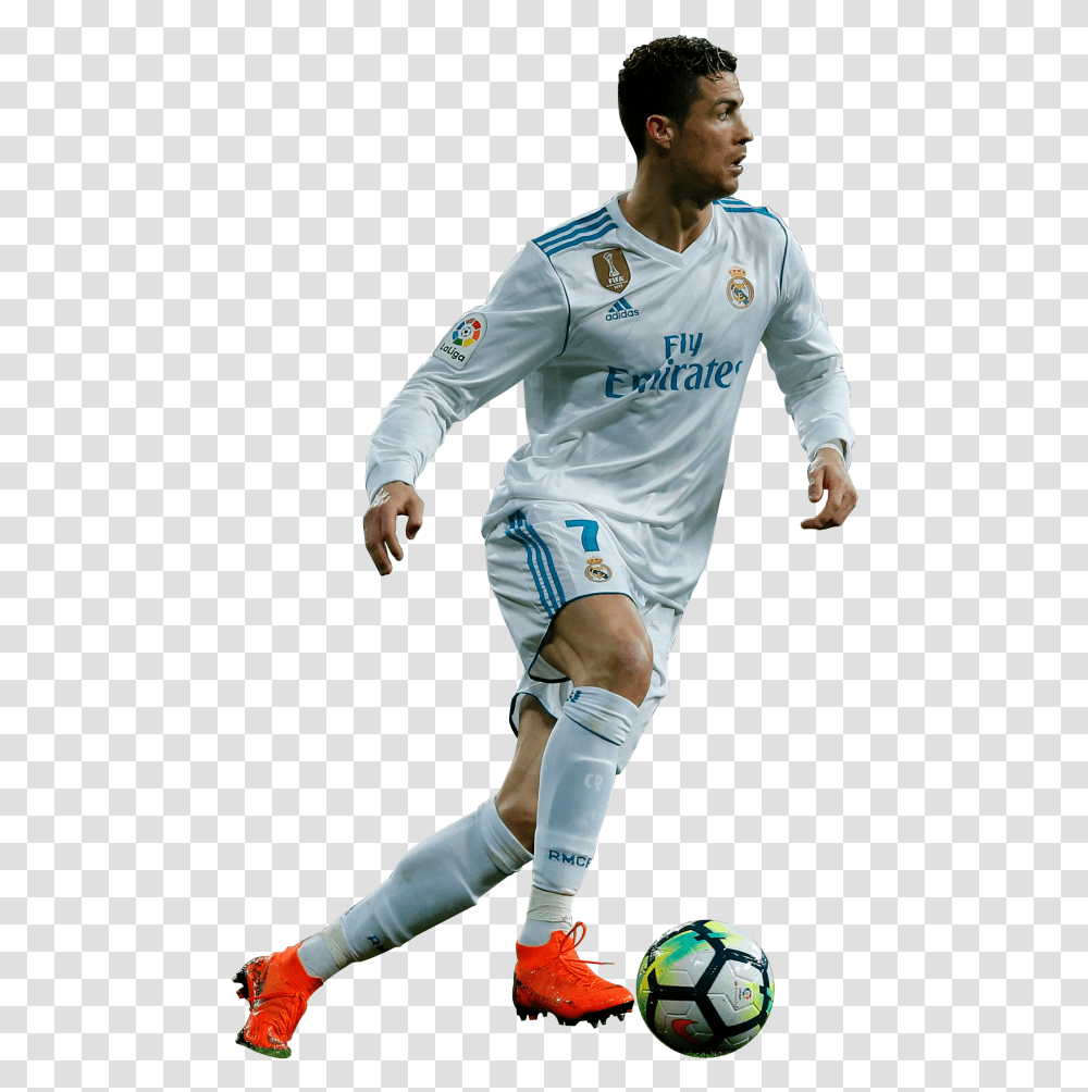 Cristiano Ronaldo Football Player Image, Soccer Ball, Team Sport, Person, People Transparent Png