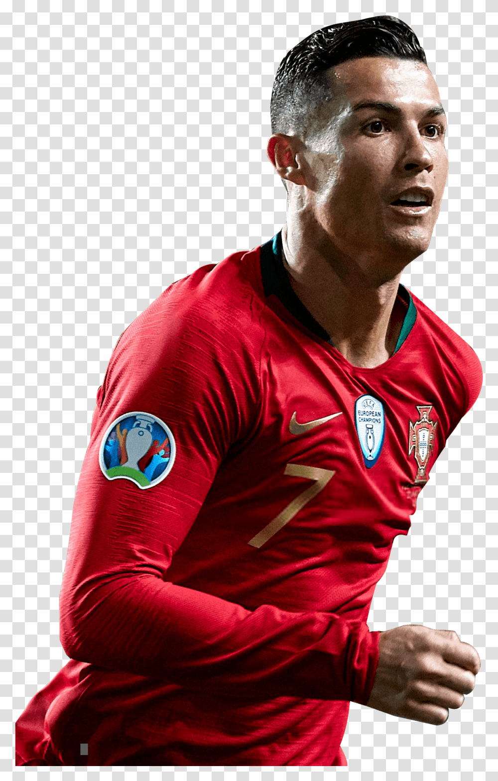 Cristiano Ronaldo Football Render 53132 Footyrenders Cristiano Ronaldo Portugal 2019, Clothing, Sleeve, Person, Sphere Transparent Png