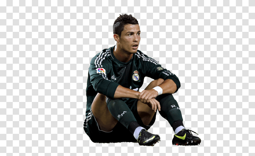 Cristiano Ronaldo Football Renders, Person, Injury, People Transparent Png