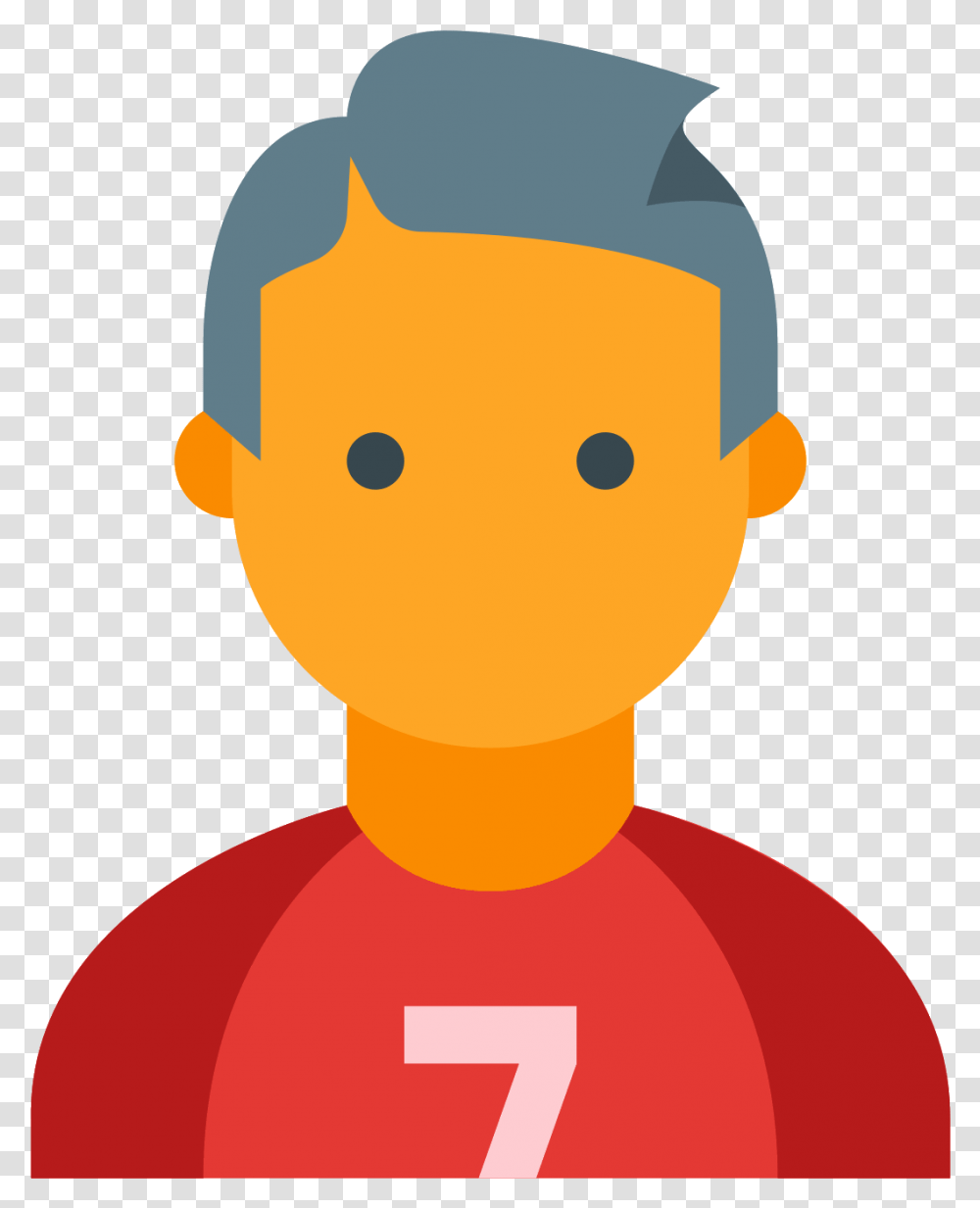 Cristiano Ronaldo Icon In Flat Style Soccer Player Icon, Fish, Animal, Flare, Light Transparent Png