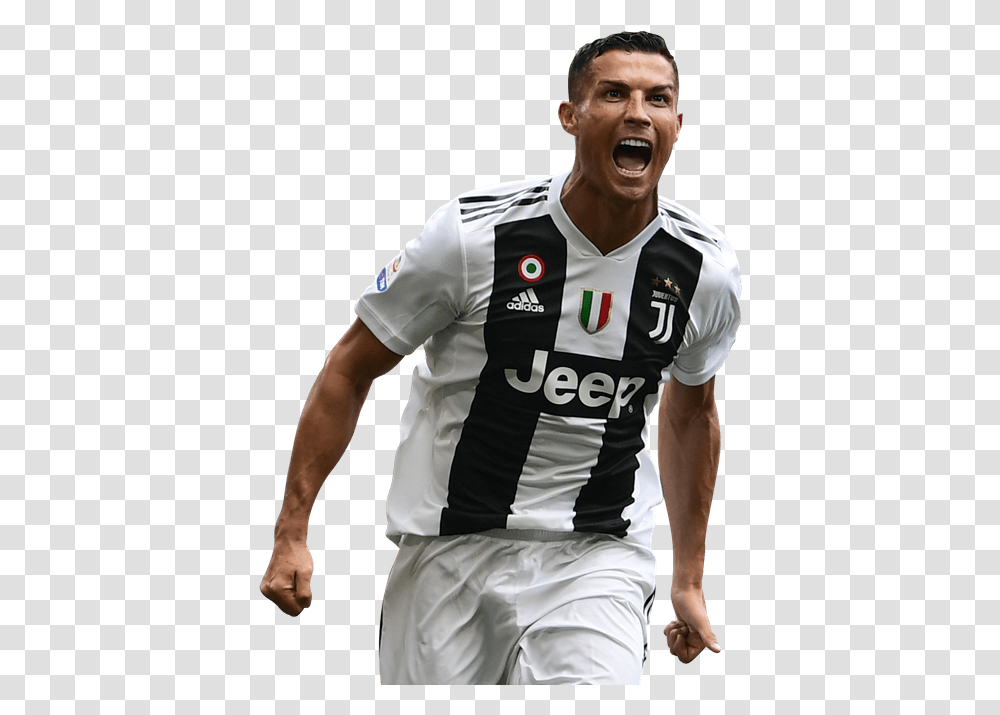 Cristiano Ronaldo Juventus, Person, Shirt, People Transparent Png