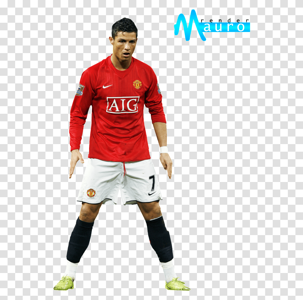 Cristiano Ronaldo Manchester United, Apparel, Shorts, Person Transparent Png