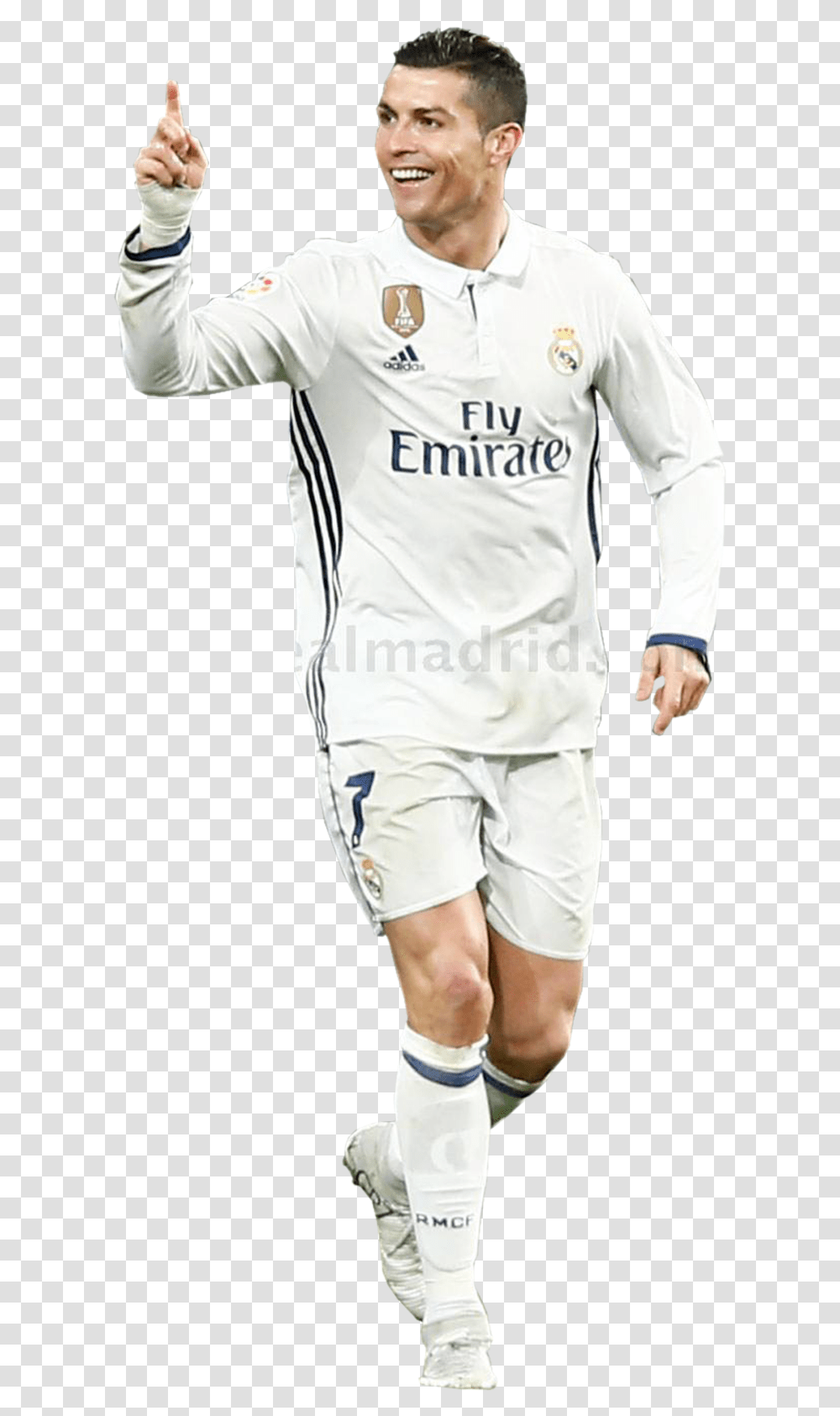 Cristiano Ronaldo Real Madrid 2017 Clipart Football Player, Clothing, Sleeve, Shirt, Shorts Transparent Png
