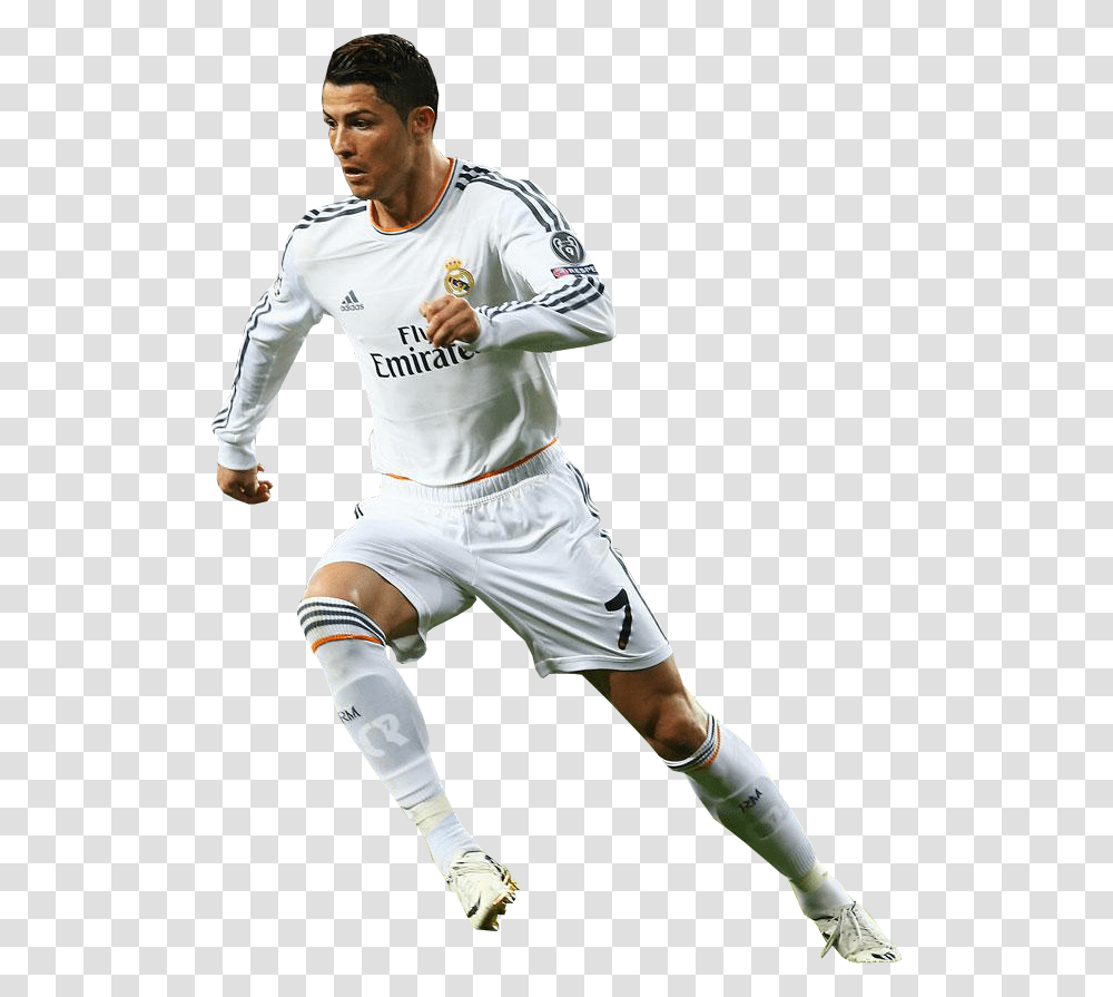 Cristiano Ronaldo Real Madrid Cristiano Ronaldo No Background, Person, People, Football, Team Sport Transparent Png