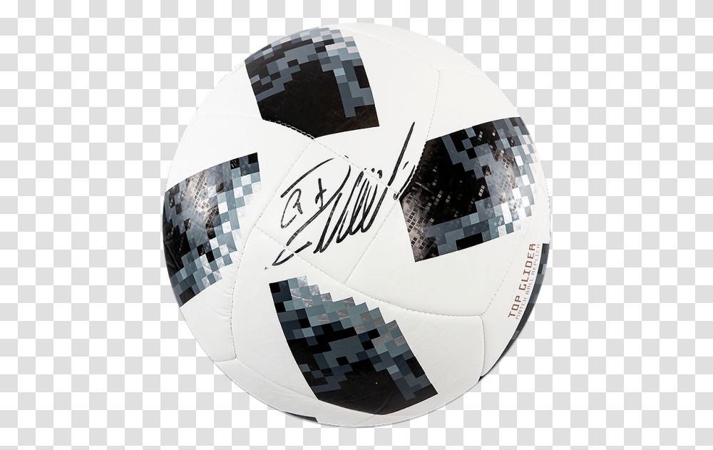 Cristiano Ronaldo Signed 2018 Fifa World Cup Telstar 18 Football For Soccer, Team Sport, Sports, Soccer Ball, Sphere Transparent Png