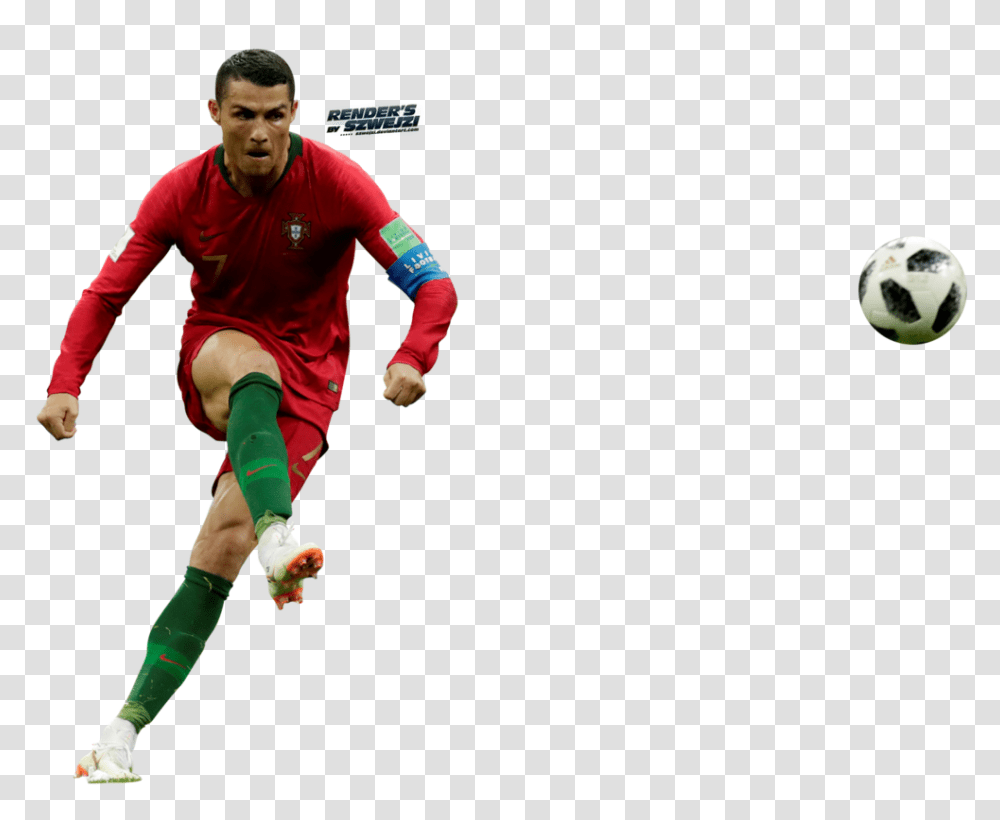 Cristiano Ronaldo, Soccer Ball, Football, Team Sport, Person Transparent Png