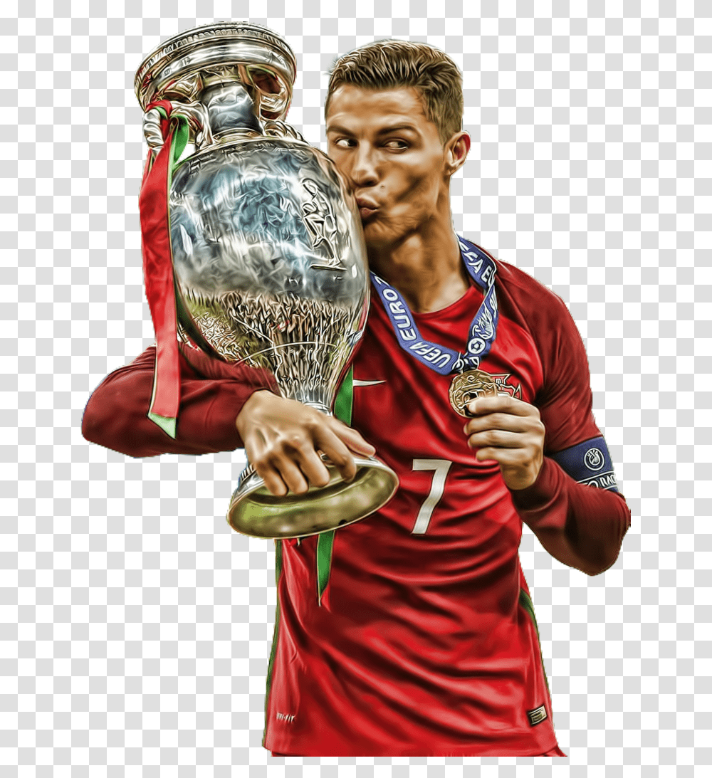 Cristiano Ronaldo Topaz B Cristiano Ronaldo Portugal, Person, Human, Trophy, Gold Transparent Png