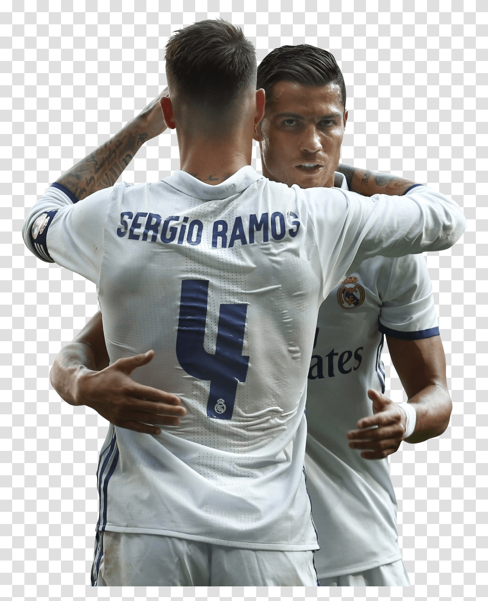 Cristiano Ronaldo & Sergio Ramos Football Render 29436, Clothing, Sphere, Person, Sport Transparent Png