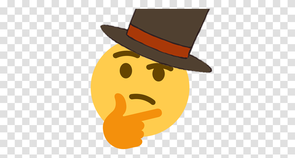 Critical Thinking Is The Key To Sucess Thinking Face Emoji, Apparel, Cowboy Hat, Sun Hat Transparent Png