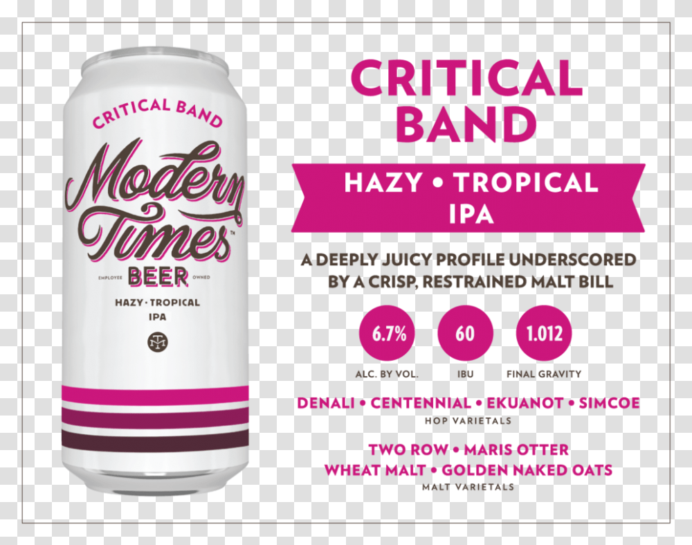 Criticalband Horizontal Caffeinated Drink, Poster, Advertisement, Flyer, Paper Transparent Png