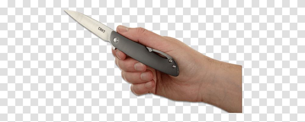 Crkt Swindle Folding Pocket KnifeData Image Id Utility Knife, Person, Human, Blade, Weapon Transparent Png