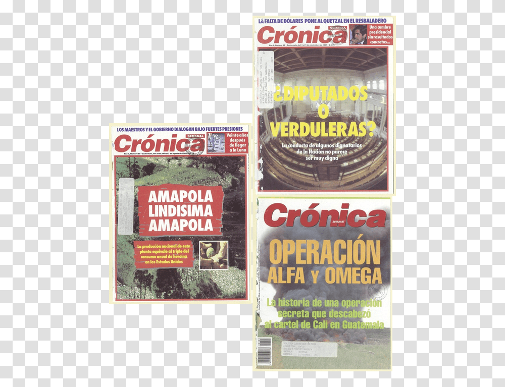 Crnica Y El Narcotrfico Flyer, Advertisement, Poster, Paper, Brochure Transparent Png