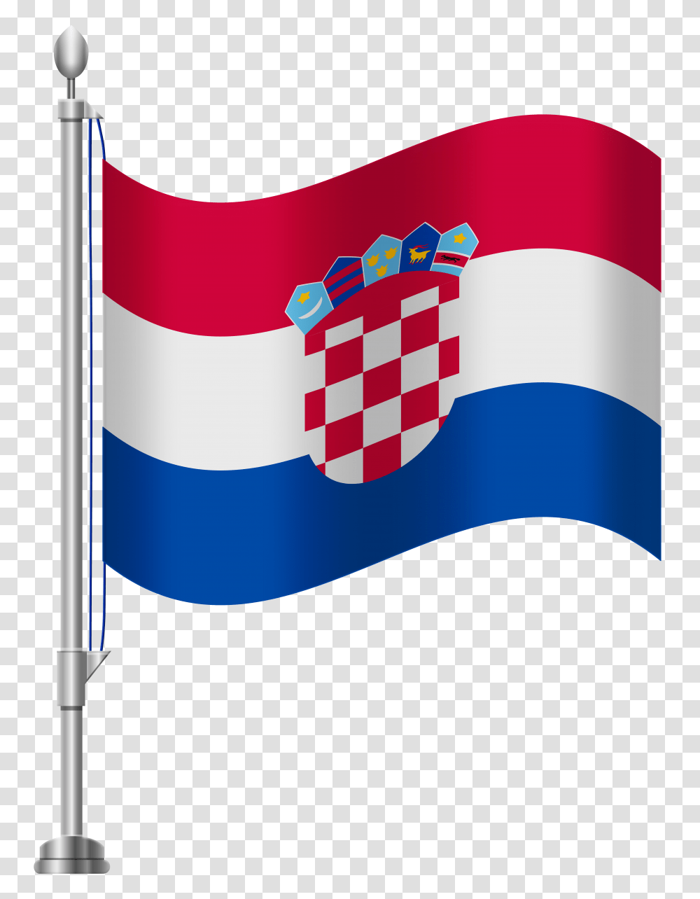 Croatia Flag Clip Art, American Flag, Label Transparent Png
