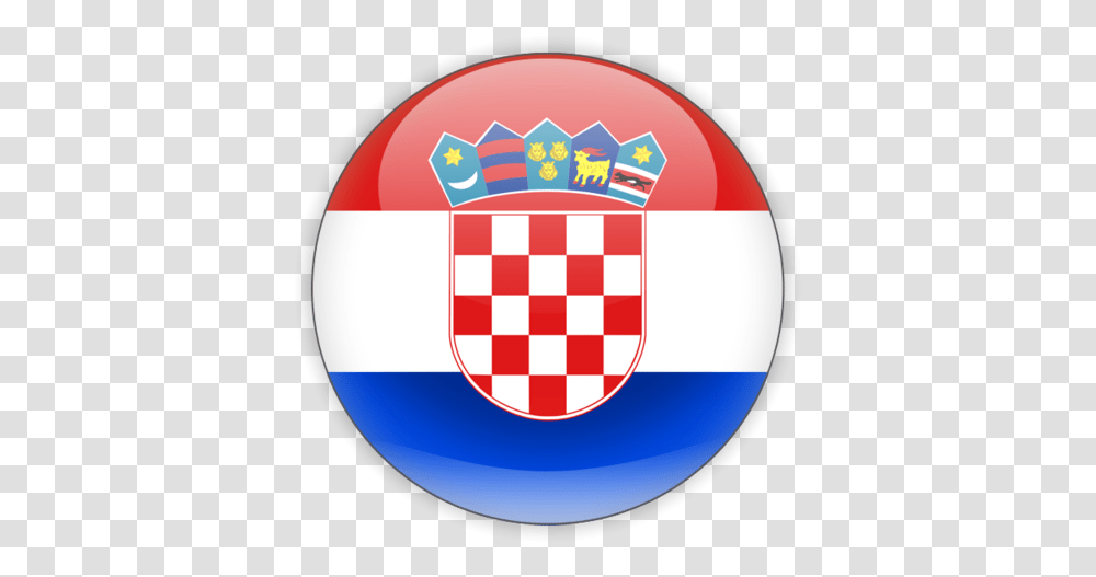 Croatia Flags Round, Balloon, Logo, Trademark Transparent Png