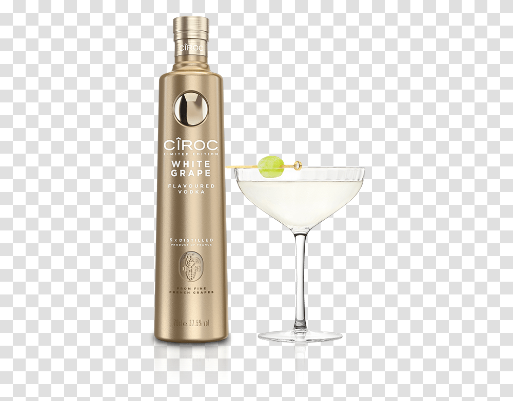 Croc French Grape Martini Ciroc White Grape Vodka, Cocktail, Alcohol, Beverage, Drink Transparent Png