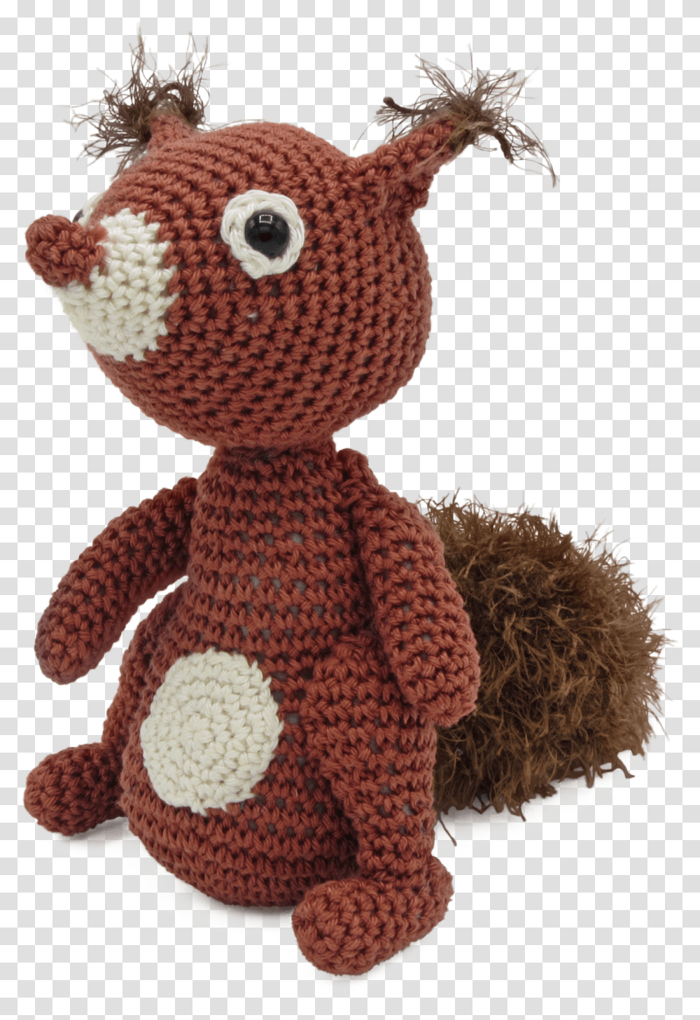 Crochet Kit Squirrel Jimmy Stuffed Toy, Plush, Doll, Animal, Sweets Transparent Png