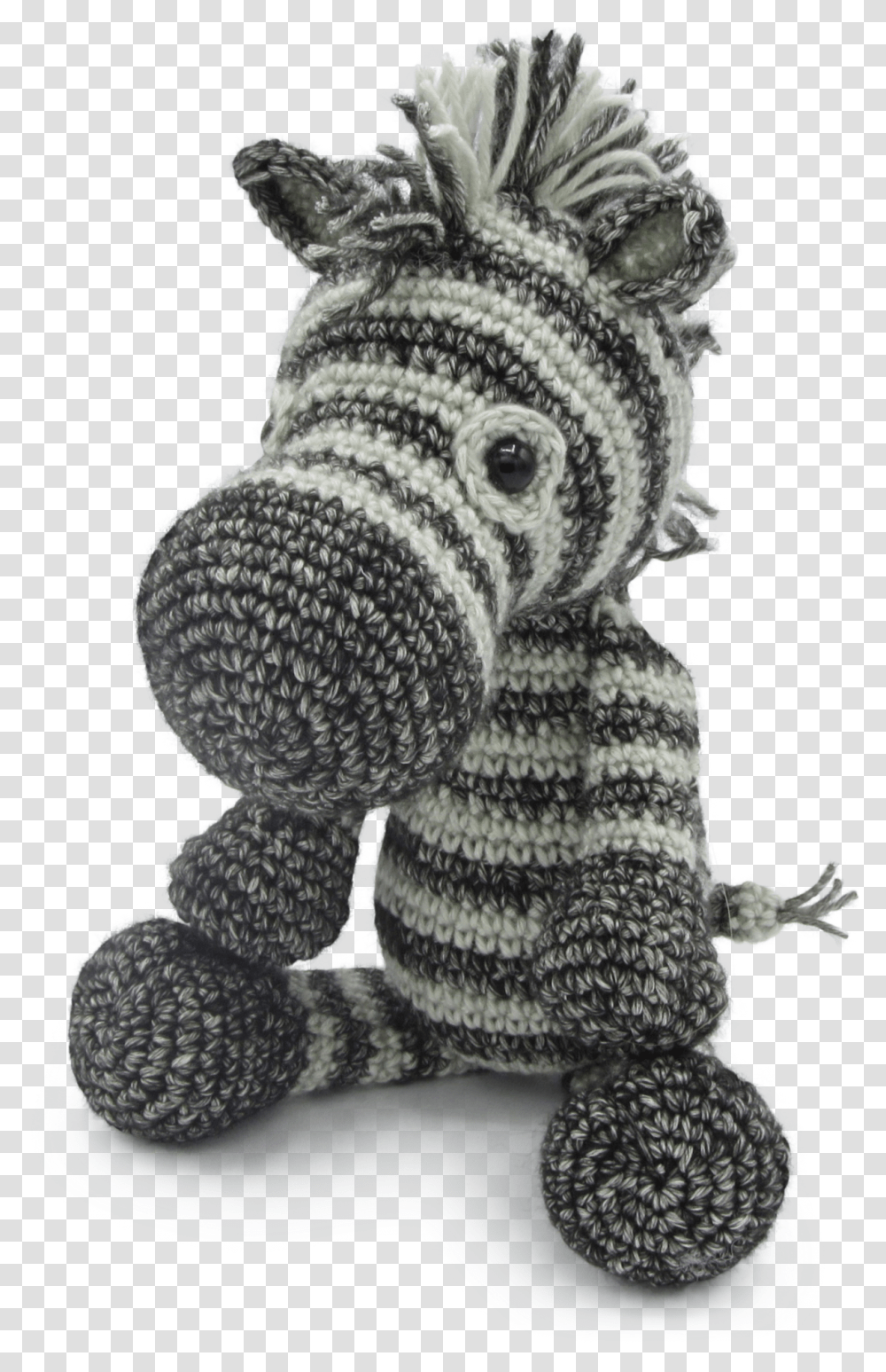 Crochet Kit Zebra Dirk Zebre Crochet, Plush, Toy, Clothing, Apparel Transparent Png