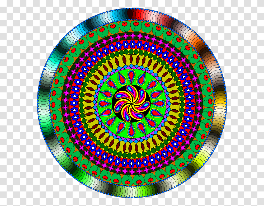 Crochet Motif Hexagon Diagram, Rug, Pattern, Ornament, Spiral Transparent Png