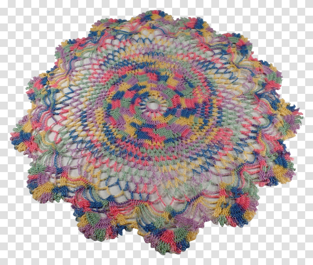 Crochet, Ornament, Pattern, Dye, Fractal Transparent Png