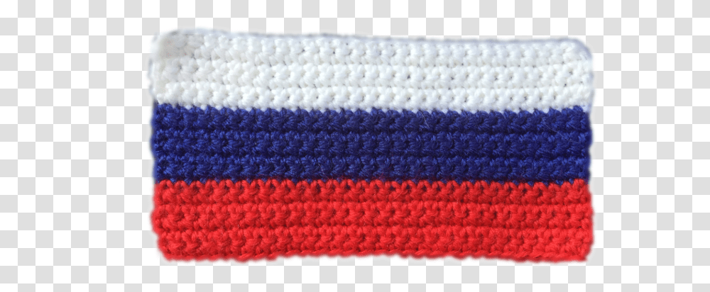 Crochet Russian Flag, Rug, Knitting, Blanket, Wool Transparent Png