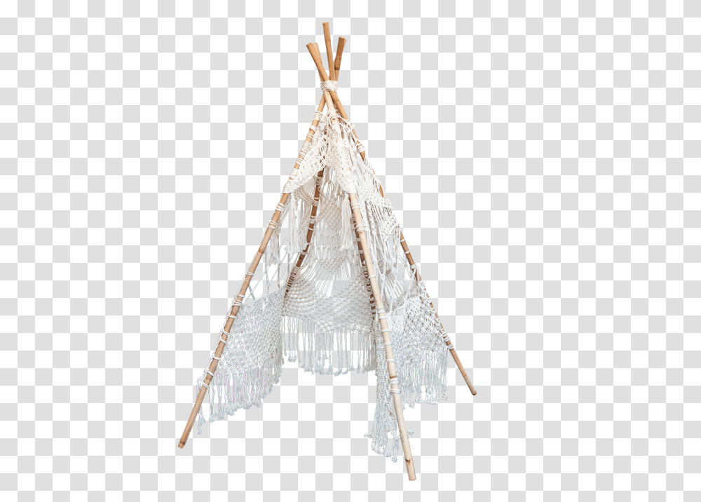 Crochet Teepee Hammock, Lamp, Lampshade, Triangle, Clothing Transparent Png