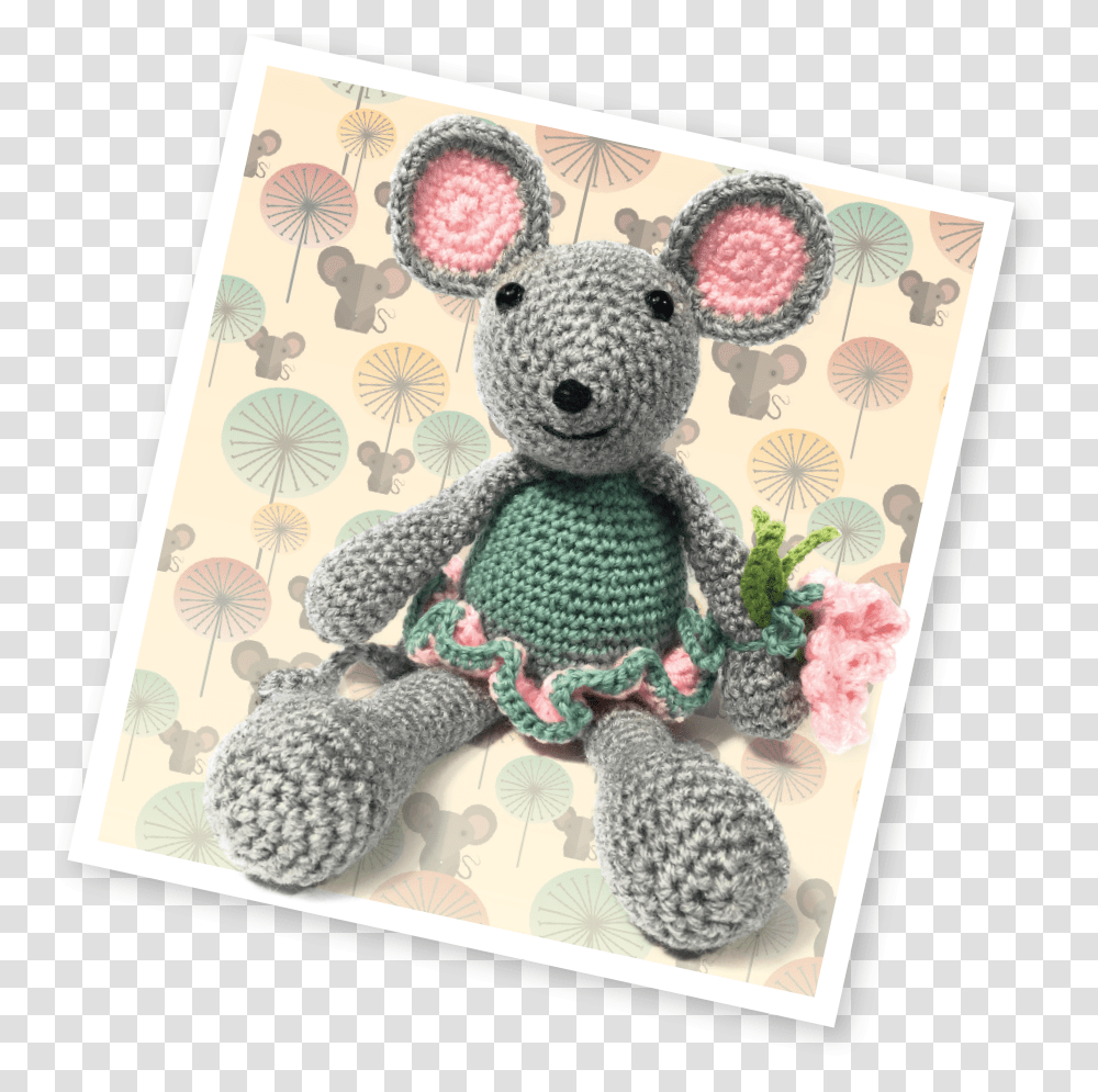 Crochet, Toy, Plush, Teddy Bear, Rug Transparent Png