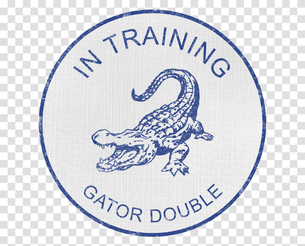Crocodile Black And White Clipart, Logo, Trademark, Emblem Transparent Png