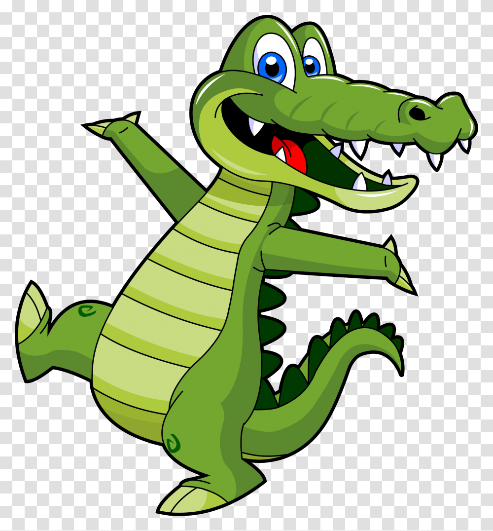 Crocodile Clip Clip Art Crocodile Clipart, Reptile, Animal, Dinosaur, Green Transparent Png