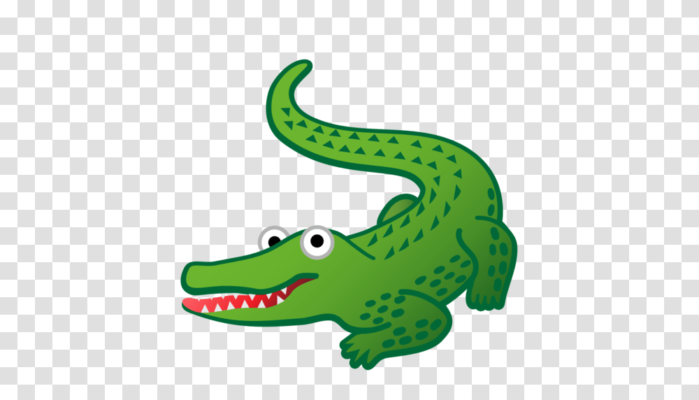 Crocodile Emoji, Reptile, Animal, Alligator, Amphibian Transparent Png