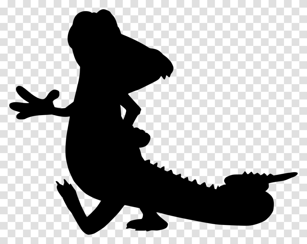 Crocodile In Water Drawing Naple Tree, Gray, World Of Warcraft Transparent Png