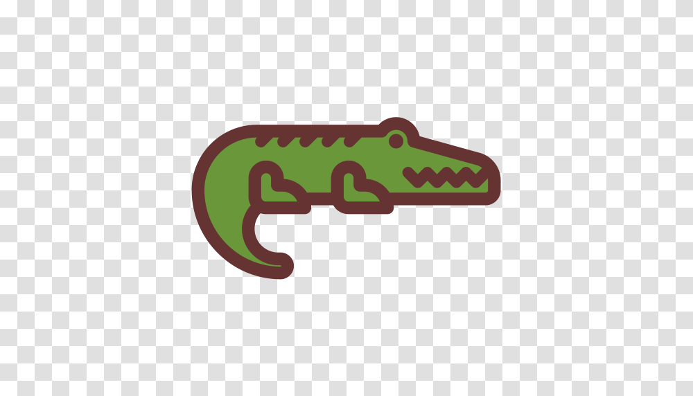 Crocodile Multicolor Lovely Icon With And Vector Format, Animal, Reptile, Anteater, Mammal Transparent Png