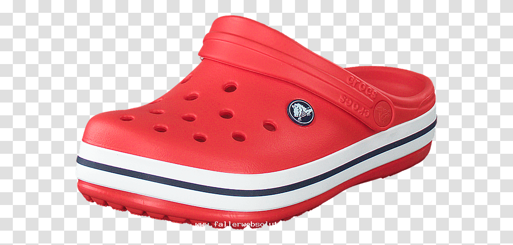 Crocs Children Crocband Kids Flamewhite Children, Apparel, Shoe, Footwear Transparent Png