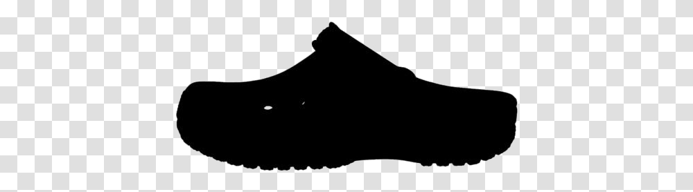 Crocs Clipart Image For Download Slip On Shoe, Silhouette, Outdoors, Nature Transparent Png