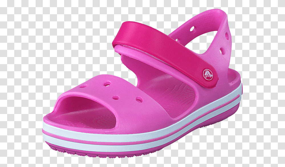 Crocs Crocband Sandal Kids Candy Pinkparty Pink Women, Apparel, Footwear, Flip-Flop Transparent Png