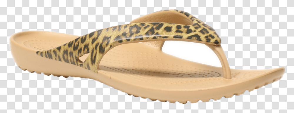 Crocs Kadee Ii Leopard Print Gold Ballet Flat, Apparel, Snake, Reptile Transparent Png