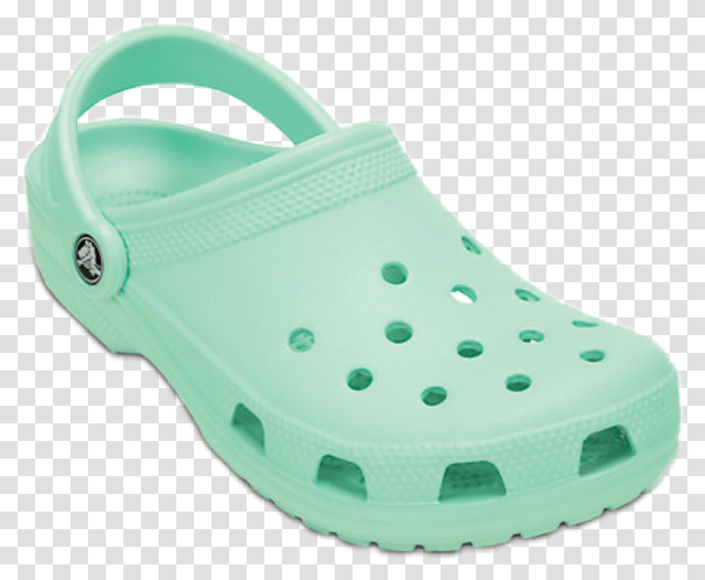 Crocs Mint Teal Shoes Summer Mint Green Teal Crocs, Apparel Transparent Png