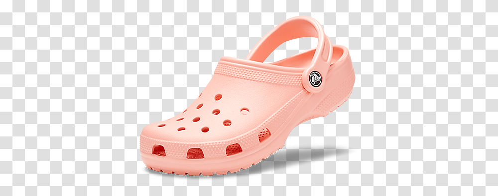 Crocs Peach Crocs, Clothing, Apparel, Shoe, Footwear Transparent Png