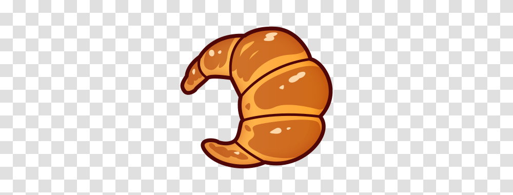 Croissant Emojidex, Food Transparent Png