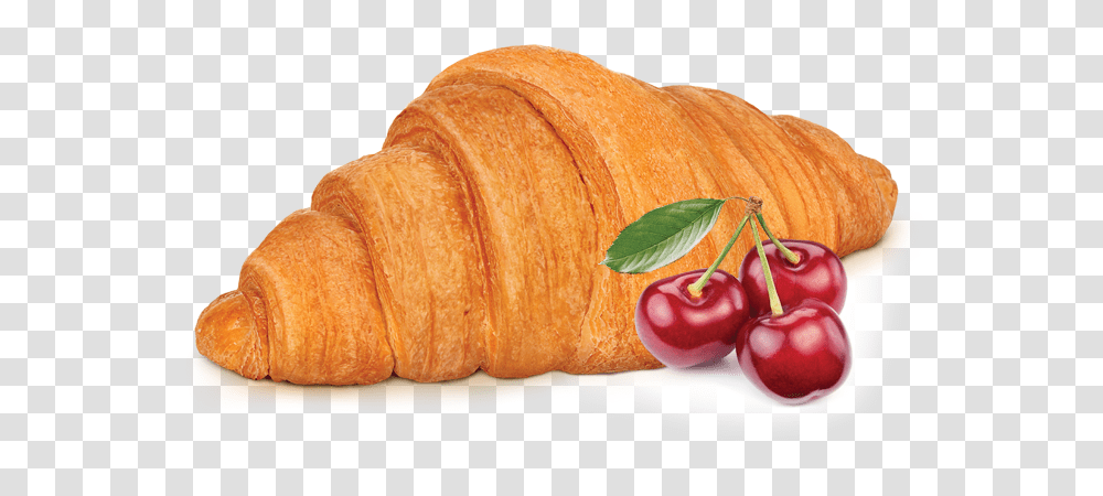 Croissant, Food, Bread, Plant, Cherry Transparent Png