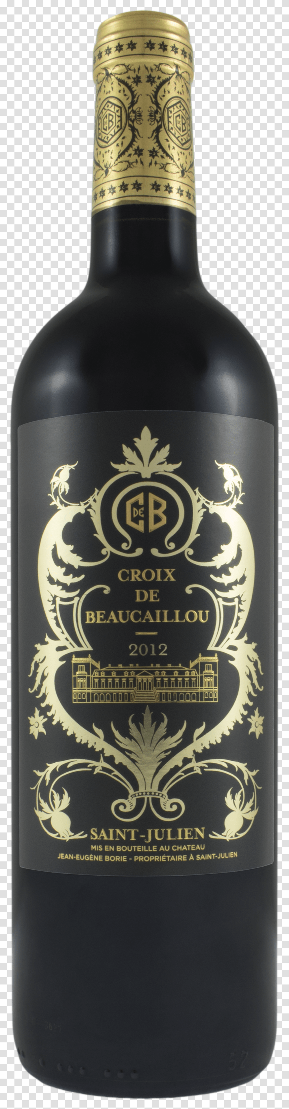 Croix De Beaucaillou 2012, Alcohol, Beverage, Drink, Beer Transparent Png