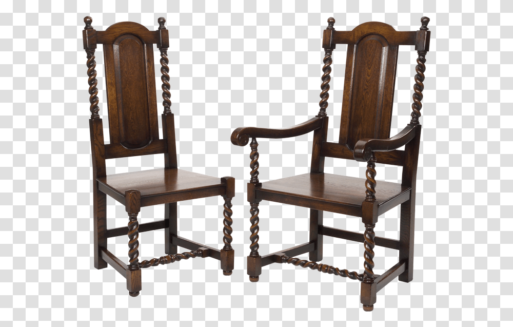 Cromwellian Chair Picture Dining Chair Traditional Oak, Furniture, Armchair, Crib, Cushion Transparent Png